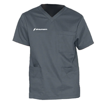 Хирургический топ серый с логотипом Straumann, размер XL TOP-STRM-GREY-XL