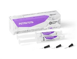 Ретрагель - гель для ретракции десны, 2 х 2,5 мл. 11-09-08000