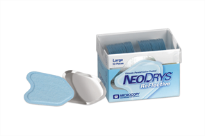 Прокладки NeoDrys Large зеркальные, 50 шт, голубые st739792
