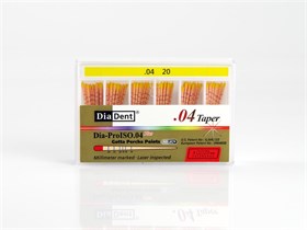 DiaDent Group International Штифты гуттаперчевые 04 №20, с миллиметровой маркировкой , 60 шт. (DiaDent) 0390093Dm.20.