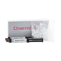 CharmCore цемент двойного отверждения цвет белый (2 картриджа х 5 мл, 20 насадок, 20 канюль) st52149