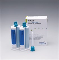 Слепочная масса А-силиконовая Virtual Refill Heavy Body 2 x 50 мл (цвет синий морской). 562835AN