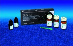 Fuji II LC SPESIAL PROMOTION PACK набор в составе: порошок 3*15 г, жидкость 2*6,8 мл,  мерная ложка 3 шт. 0130029Gc