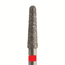 Бор алмазный 850 018 FG, красный, 5 шт. Форма: конус с закругленным концом 850F.FG.018