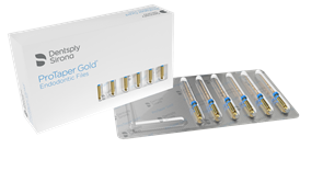 ProTaper GOLD S2 25 мм STER 6 шт- формирующий файл с прогрессирующей конусностью (белые). A0410225G0203