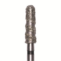 Бор алмазный 850P.FG.014 черный (5 шт), средней зернистости 64-126 мкм, конус с закругленным концом 850P.FG.014