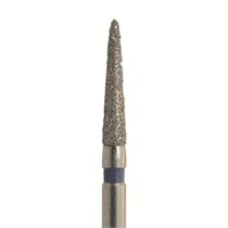 Бор алмазный 872 012 FG, синий, 5 шт. Форма: конус с заостренным концом 872.FG.012