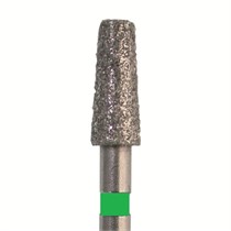 Бор алмазный 846 025 FG, зеленый, 5 шт. Форма: конус с плоским концом 846G.FG.025