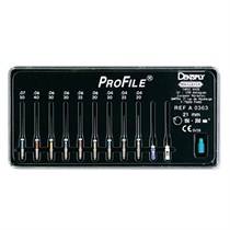 ProFile Basic Sequency Kit L25 - набор каналорасширителей машиных из NiTi-сплава., 11 шт. A036302500200