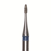 Бор алмазный SL194.FG.016, синий, 25 шт. Форма: конус с закругленным концом SL194.FG.016