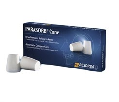Губка коллагеновая, гемостатическая, стерильная Parasorb Cone (Парасорб конус), Resorba (Германия) DK1010