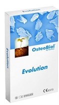 Evolution (OsteoBiol) 30x30х0.6 мм - резорбируемая коллагеновая мембрана EM03HS