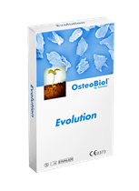 Мембрана Evolution 30x30х0,4 мм, резорбируемая, тонкая (OsteoBiol) конский коллаген EVO3LLE