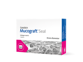 Коллагеновый матрикс: Mucograft Seal d=8 мм, коллагеновый матрикс для регенерации мягких тканей 30781.1