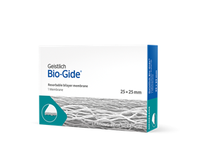 Bio-Gide 25x25, резорбируемая двухслойная мембрана 30802.6