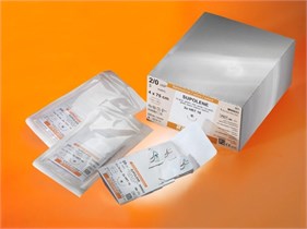 Шовный материал Суполен DSM 16, 5/0 USP, 45 см. УПАКОВКА. 36 шт 9155K