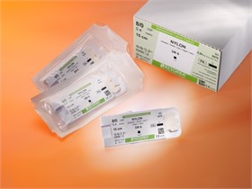 Шовный материал Нейлон DS 18, 5/0 USP, 75 см 51444К