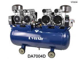 Компрессор DYNAMIC DA7004D без кожуха, безмасляный, ресивер 100 л DA7004D