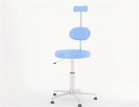 Стул для рентгенкабинета Artinox AR-Z76X, цвет синий RAL 5118 S5118