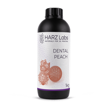 Фотополимер HARZ Labs Dental Peach для LCD/DLP принтеров, 1 литр DentalPeach