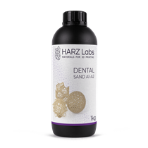 Фотополимер HARZ Labs Dental Sand A1-A2 для LCD/DLP принтеров, 1 литр DentalSandA1-A2