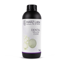 Фотополимер HARZ Labs Dental Yellow Clear для LCD/DLP принтеров DentalYellowClear