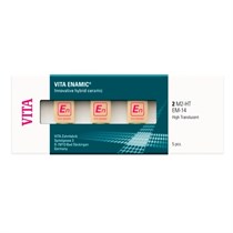 VITA ENAMIC for inLab - блоки из гибридной керамики, прозрачные, цвет 1M2-T, размер EM14, 5 шт EC41M2TEM14