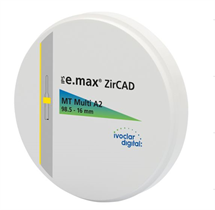 Диск диоксида циркония Ivoclar Vivadent  IPS emax ZirCAD MT Multi A1 98,5-16 мм 686877