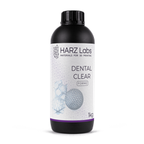 Фотополимер HARZ Labs Dental Clear для SLA/Form2 принтеров, 1 литр DentalClearSLA