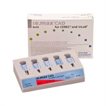 IPS e.max CAD CER/inLab MO - блоки из стеклокерамики, цвет 1 A14 (L), 5 шт 644363