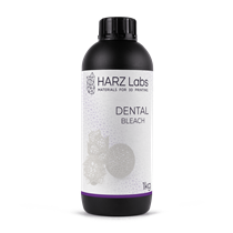Фотополимер HARZ Labs Dental Bleach для LCD/DLP принтеров, 1 литр DentalBleach