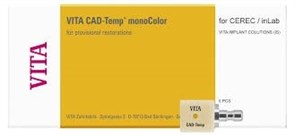 Блоки VITA CAD-Temp monoColor IS для CEREC/inLab, IS-16S, 2M2T, 5 шт EC4CB0129365