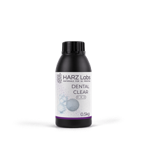 Фотополимер HARZ Labs Dental Clear pro для LCD/DLP принтеров, 0,5 (прозрачный) DentalClearpro0-5