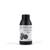 Фотополимер HARZ Labs indastrial ABC Resin black для LCD/DLP принтеров, 0,5 л indastrialabs0-5л