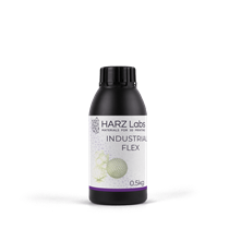 Фотополимер HARZ Labs  indastrial flex Resin clear для LCD/DLP принтеров, 0,5 л indastrialflex0-5л