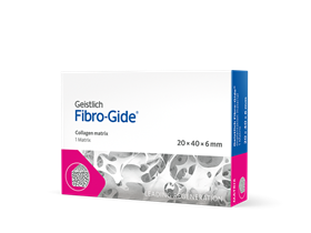 Fibro - Gide 20х40x6 мм, матрикс коллагеновый резорбируемый для аугментации мягких тканей, арт: 500234 500234