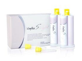 Vonflex S Light Normal: А-силиконовый коригирующий слепочный материал, высокотекучий Vonflex-S-Light-Normal