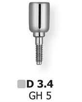 Формирователь десны FRIADENT Gingiva Former, размер D3.4/GH5, арт: 45-1435 45-1435