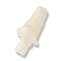 Абатмент керамический прямой (с винтом) FRIADENT CERCON Abutment stright, размер D4.5/GH1/A0 dentin, арт: 47-2151 47-2151
