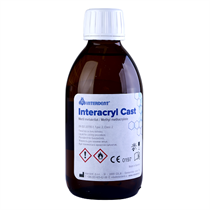 Жидкость для пластмассы INTERACRYL CAST, для холодной полимеризации. Упаковка 500мл., арт: 1550 1550