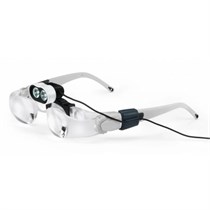 Бинокулярная лупа maxDETAIL 2,0х/400 мм с осветителем headlight LED EmaxDETAIL2.0HL