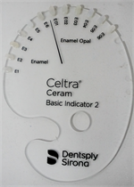 Celtra Ceram Шкала цветов Shade Indicator - Basic Indicator 2, арт: 601003 601003