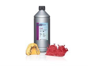 Фотополимер NextDent Cast, оттенок Purple (пурпурный). Упаковка 1000 гр. , арт: NDCAPU01000 NDCAPU01000