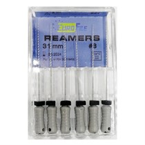 Reamers - ручные дрильборы (каналорасширители), 31 мм, №08, сталь, 6 шт 1833031008-/-18303031008