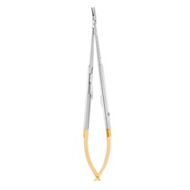 Иглодержатель-микро изогнутый Micro-Nadelhalter TC, 18 см 40-46*