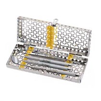 Кассета IMS Infinity 1/4 DIN, 5 инструментов, 76х184х34, желтая IME14DIN55