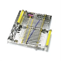 Кассета IMS 2-tier, двойная, 14 инструментов, 152х246х38, отделение для аксессуаров, розовая IM9206