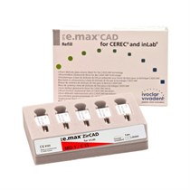 IPS e.max ZirCAD inLab - блоки из оксида циркония, цвет MO 1 C15, 5 шт 608450