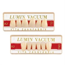 VITA LUMIN VACUUM classical A1 – D4 - вакуумные фронтальные зубы для протезирования (цвет и форма на выбор), 1 гарнитур/6 зубов VITALV-AC-A1D4-6