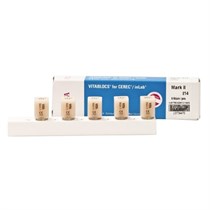 VITABLOCS Mark II для CEREC/inLab - монохромные блоки, цвет A3C, размер 12х14х18 мм, 5 шт EC4A3CI14